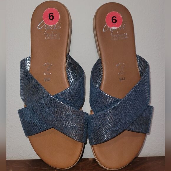 Capri Made In Italy Size 6 Women's Sandals - Picture 2 of 3